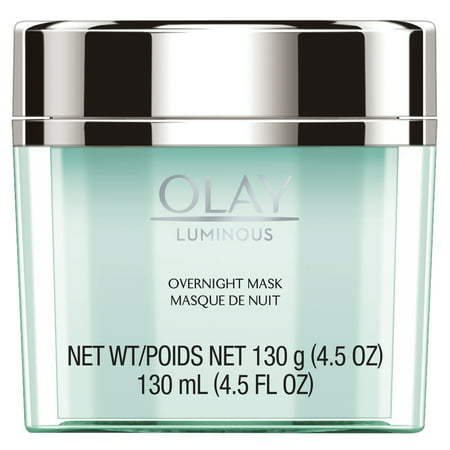 Olay Luminous Overnight Facial Mask Gel Moisturizer, 4.5