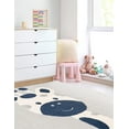 thumbnail image 3 of Unique Loom Whimsy Kids Collection Area Rug - Evermoor (7' 10" Square Gray/Ivory), 3 of 9