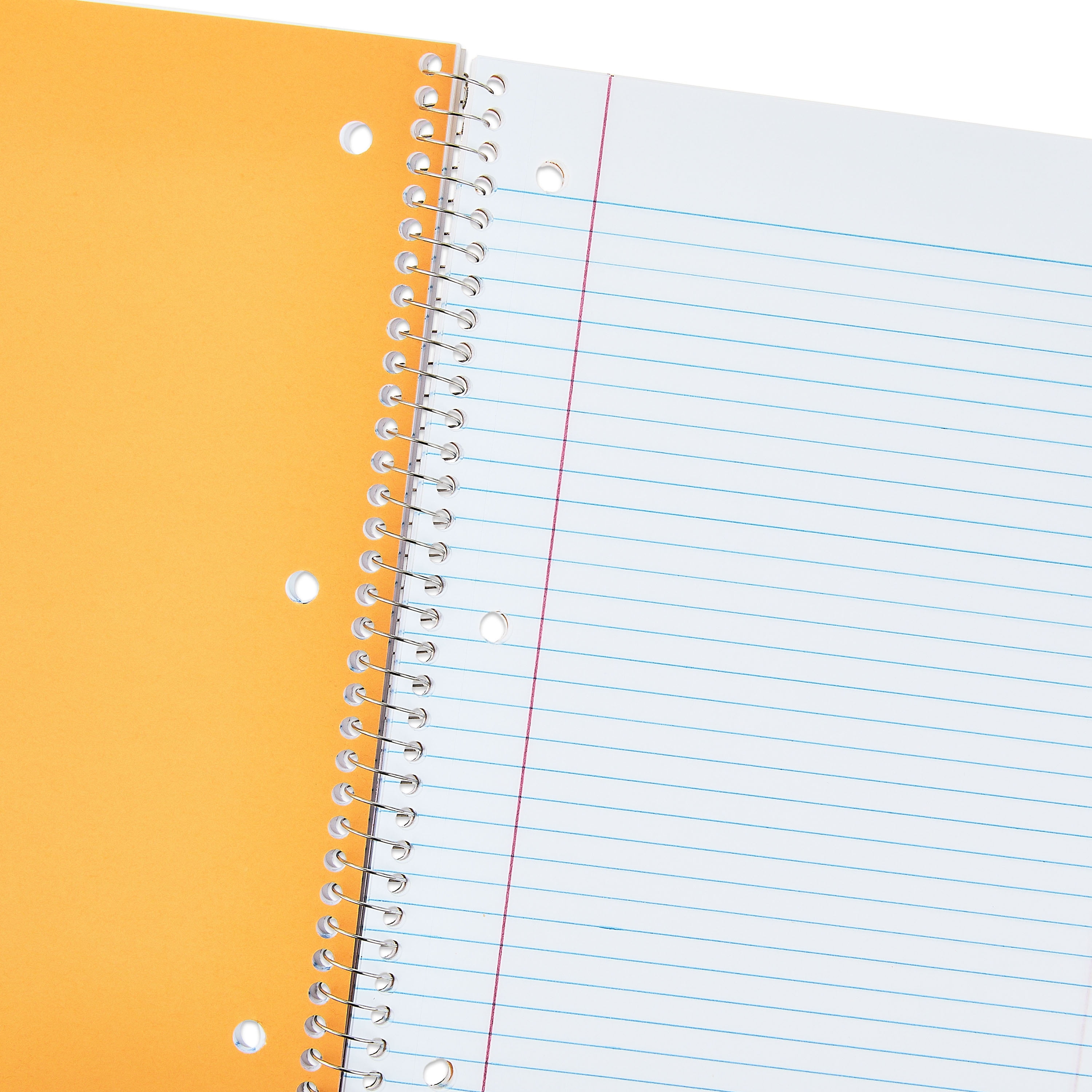 (4 pack) Pen + Gear College Ruled 3-Subject Notebook, 8" x 10.5", Yellow, 120 Sheets