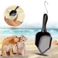 thumbnail image 4 of Pala para arena de gatos Kitty, pala para arena fina con agujeros pequeños para gatos, perros, conejos, hámster, tamiz de serpiente, pala de PVC no tóxica, 4 of 5