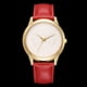 thumbnail image 3 of Reloj de pulsera con correa de PU para mujer con esfera de lazo en relieve y aleación (rojo), 3 of 3