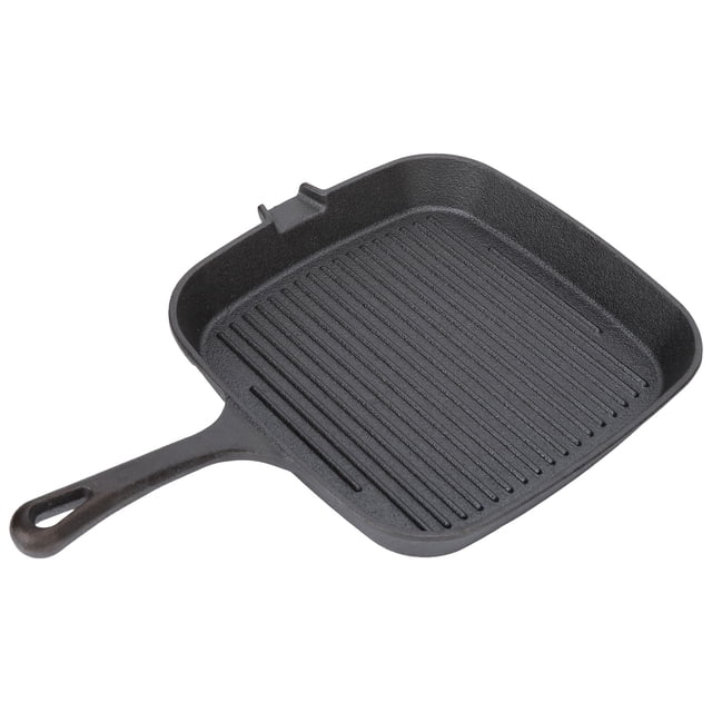 ZPSHYD Poêle à Griller Antiadhésive Avec Poignée Résistante à la Chaleur, Conduction Thermique Rapide Et Conception à Rayures En Fer Pour Frire les Steaks Dans Votre Cuisine Domestique(22cm)