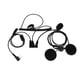 thumbnail image 1 of Auriculares PTT de 2 pines con micrófono para casco de motocicleta Walkie Talkie para Kenwood / Baofeng / Retevis / TYT Radio bidireccional C2160A Inevent TX0631-00, 1 of 7