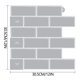 thumbnail image 3 of XWSHYW Pegatinas de Pared Pegatinas de Pared Simulación 3D Autoadhesivas para Decoración de Cocina y Baño, 3 of 6
