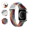 thumbnail image 3 of Watch Strap Compatible for Apple Watch,Adjustable Buckle,Stretchy Braided Strap for 42/44/45MM, 2Pcs, 3 of 5