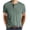 Green, variant on Mens Henley T-Shirts Short Sleeve Casual Regular Fit 3 Button Shirt Summer, Soft Heathered Jersey Tee Lightweight Breathable Outdoor Daily Fashion Top with Chest Pocket