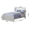 thumbnail image 6 of AFI Furnishings Richmond ULC Low Profile Platform Bed with MFB Q WH, 6 of 6