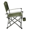 thumbnail image 5 of Slumberjack Lone Mesa Quad Folding Adult Director’s Chair, Green, 5 of 15