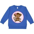thumbnail image 2 of Inktastic Monkey Girl Toddler Sweatshirt, 2 of 4