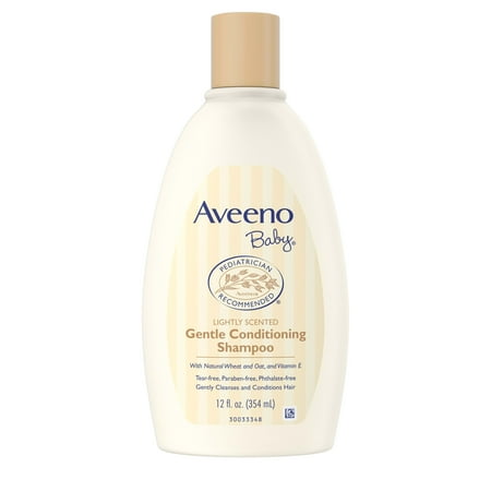 Aveeno Baby Gentle Conditioning Shampoo with Natural Oat, 12 fl oz