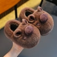 thumbnail image 7 of breaise Sports Toddler Slippers Plush Warm House Slippers Anti-Skid House Shoes Indoor Outdoor for Boys Girls Kids, 7 of 7