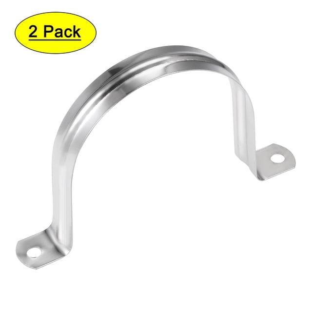 Abrazadera de Conduit en Forma de U M80 de Acero Inoxidable 2 Paquete