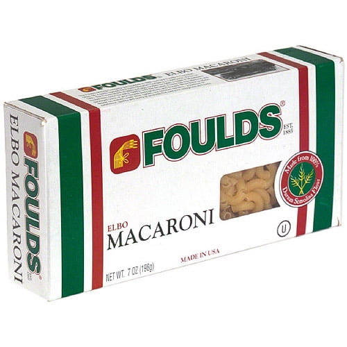 Foulds Elbow Macaroni, 7 oz, (Pack of 12)