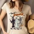 thumbnail image 4 of Squad Ghouls Graphic Tee | Funny Skeleton and Ghost Shirt for Women, CarolinaBlue, Size 3XL, 4 of 6