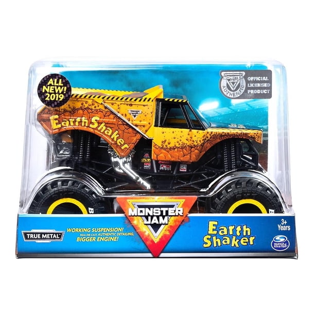 Vehículo Monster Jam Escala 1:24 Earth Shaker