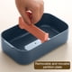 thumbnail image 5 of Bento Lunch Box Aislado e Impermeable 1350ml, Microondas Seguro Plástico Libre de BPA, Contenedor de Alimentos con Compartimentos y Cubiertos, Multicolor, 20.7x11.2x9.9cm, 5 of 6