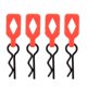 thumbnail image 2 of CAR 4 PCS Control Remoto Clips de Carcasa de Carrocería Reemplazo para HSP Redcat RC4WD AXIAL SCX10 D90 HPI 1/10 CAR, 2 of 7