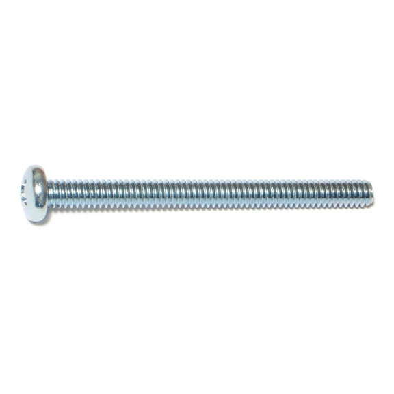 1/4"-20 x 3" Zinc Phillips Pan Head Machine Screws (16 pcs.)