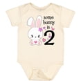 thumbnail image 3 of Inktastic Somebunny is Two-second Birthday Bunny Boys or Girls Baby Bodysuit, 3 of 5