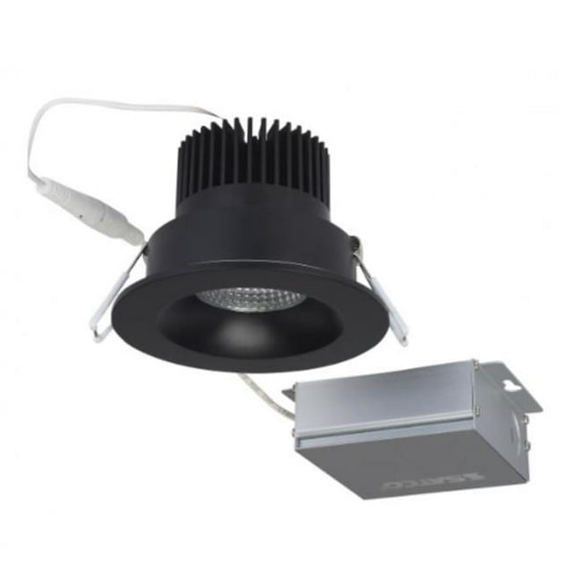 Satco Products S11631 LED Direct Wire Downlight 3000K, Black