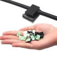 thumbnail image 3 of Clips autoadhesivos de 100 piezas shamjiam organizador de cables, 3 of 9