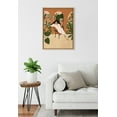 thumbnail image 5 of Kate and Laurel Sylvie Mediterranean Life Framed Canvas Wall Art by Alja Horvat, 18x24 Natural, Decorative Midcentury Art Print for Wall, 5 of 6