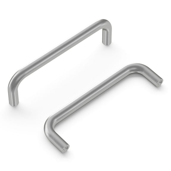 Belwith Pw396-26d Wire Pull 96mm Satin Chrome, PartNo PW396-26D, by Belwith Prod