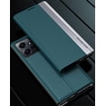 thumbnail image 3 of Thin Slim Flip Case for Xiaomi Redmi Note 12 4G with Stand, Business PU Leather Shockproof Protective Phone Cover Case for Xiaomi Redmi Note 12 4G CX Black, 3 of 9