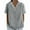 501_Grey, variant on Jxximdong Button Down Shirts for Women, Women's Cotton and Linen Summer Casual Collar Short Sleeved Blouse, Blue Women's Blouses