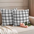 thumbnail image 3 of Outdoor Waterproof Pillow Covers Retro Idyllic Decorative Throw Pillow Protectors,Pillowcase Cushion Cases for Patio Sofa Garden Couch,18x18in,Pack of 2, 3 of 14