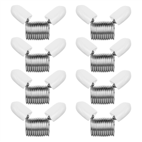 New Arrivals Bead Stopper, 8Pcs Jewelry Making Spring Clamps for Wire Ends Tool