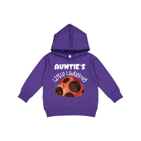 Inktastic Auntie's Little Ladybug Toddler Hoodie