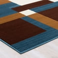 thumbnail image 5 of Allstar blue Area Rug. Contemporary. Abstract. Traditional. Formal. Shapes. Spirals. Circles (7' 7" x 10' 6"), 5 of 7