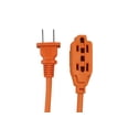 thumbnail image 2 of Extensión Eléctrica Uso Rudo 3 Metros Reforzada Color Naranja, 2 of 5