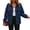 Navy, variant on KLHDSF Women's Corduroy Button Down Shacket Long Sleeve Lapel Collar Coat with Chest Pockets Soft Lightweight Fall Spring Casual Jacket for Women Beige L