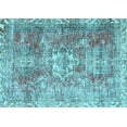 thumbnail image 1 of Ahgly Company Indoor Rectangle Persian Light Blue Traditional Area Rugs, 7' x 10', 1 of 4