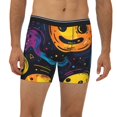 thumbnail image 2 of Disketp Playful Ghosts Night Sky Men's Boxer Briefs Men’s Underwear Boxer Briefs for Men, 2 of 7