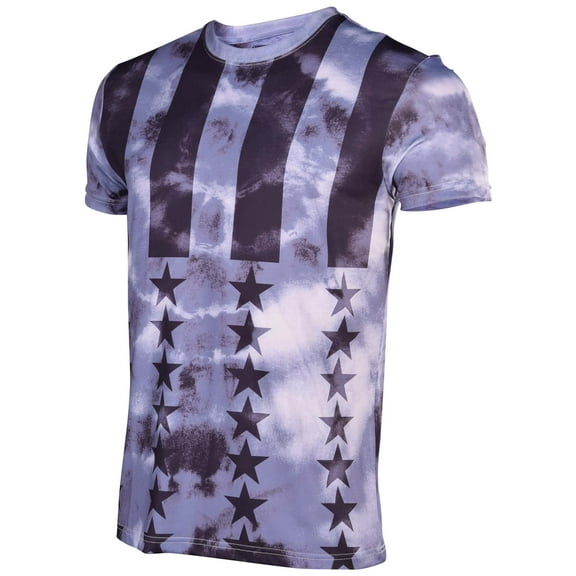 Double Needle Men's Flag Sublimated T-Shirt