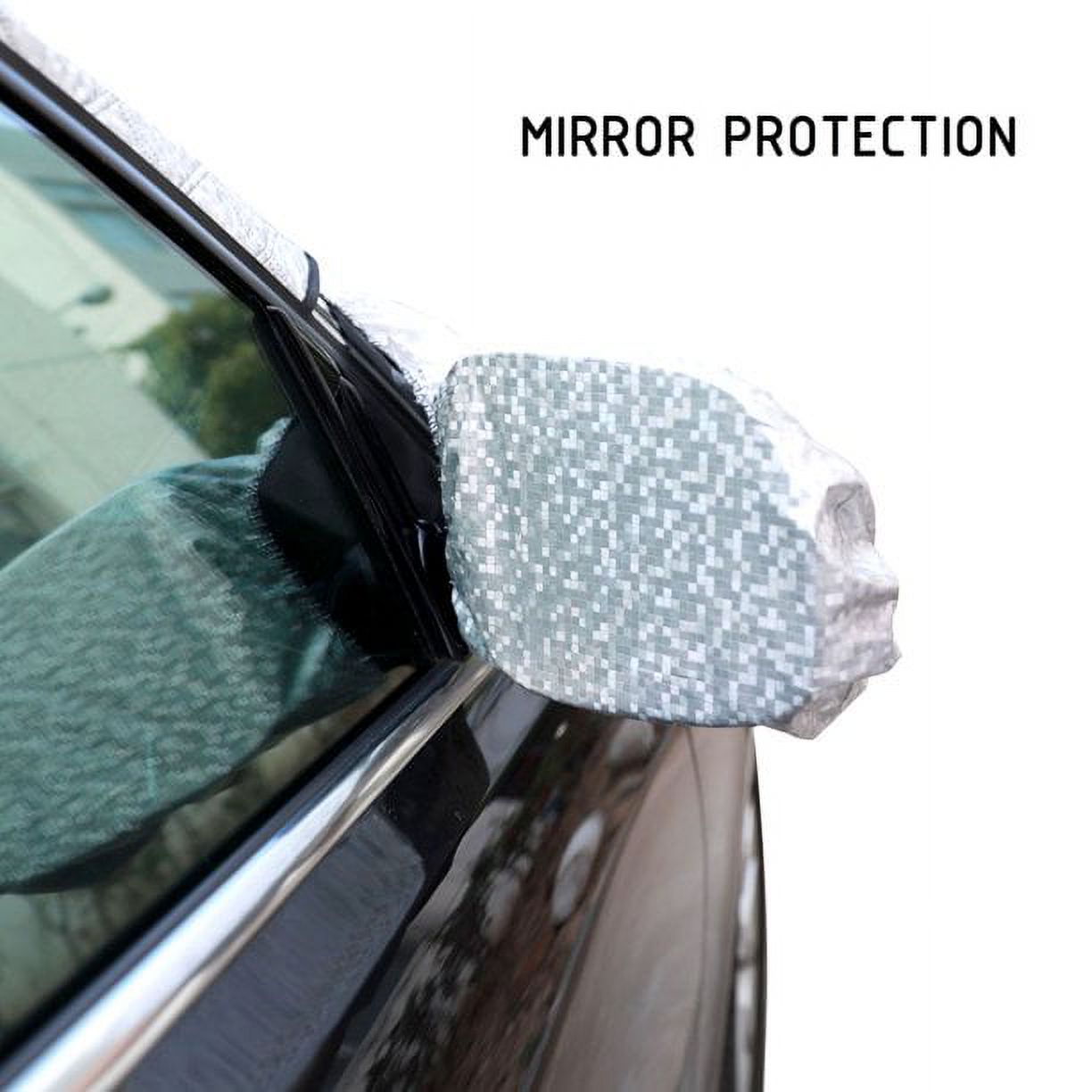 EASTIN Car Windshield Snow Cover, Car Windshield Cover for Snow, Ice, Sun, Frost Defense with 4 Layers Protection, Waterproof Windshield Cover Fits for Most Standard Cars & CRVs - image 2 of 6