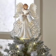 thumbnail image 3 of Adorno para árbol de Navidad Ángel Hada JanHm 25 cm Blanco, 3 of 4