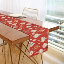 Yayeee Table Runner 70 inches Long Home Kitchen Dinning Party Decoration, Christmas Ornaments Pattern
