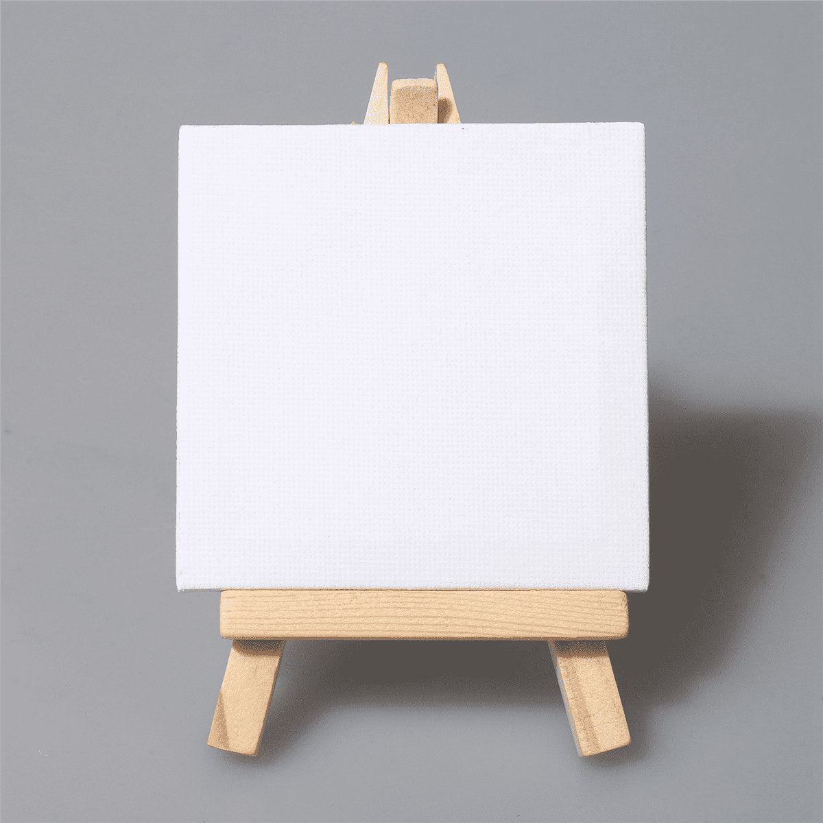 Artists 3 Inch X3 Inch Mini Canvas & 5 Inch Mini Easel Set Painting Craft Drawing Set 72 Mini Canvases & 72 Mini Easels