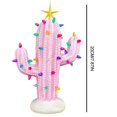 thumbnail image 2 of Navidad De Resina Con Luces, Adorno De Mesa De Cactus De Navidad Nostálgico Vintage, Decoraciones De Navidad Advancent HA042673-03, 2 of 6
