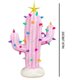 thumbnail image 2 of Navidad De Resina Con Luces, Adorno De Mesa De Cactus De Navidad Nostálgico Vintage, Decoraciones De Navidad Cateissary HA042673-03, 2 of 6