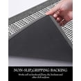 thumbnail image 3 of Kitchen Mats for Floor, Kitchen Rugs Non Slip Washable, Rubber Backed Kitchen Runner Super Absorbent Kitchen Floor Mat Sink Rug, 20”x47” Grey, 3 of 6
