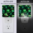 thumbnail image 2 of St. Patrick's Day Square LED Night Lights - Small, Portable Lighting for Any Room - Energy Efficient & Long-lasting - for Bedroom, Bathroom, and Hallway, 2 of 6