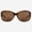 Tortoise (1.50), variant on Bifocal Sunglasses for Women - Reader Sunglasses with Bifocals - Butterfly Jackie O Reading Sun Glasses with Built In Readers - Vittoria by VITENZI in Brown 2.00
