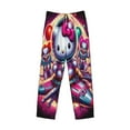 thumbnail image 4 of Hello Kitty Men'S Pajama Pants With Pockets Stretch Pajama Bottoms Drawstring Christmas Pj Pants Sleepwear Casual Cozy Lounge Pants X-Large, 4 of 9