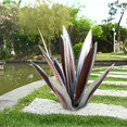 thumbnail image 1 of pstuiky Adorno de hierro forjado para plantas, adorno de jardín, decoración creativa para exteriores, 1 of 6