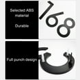 thumbnail image 4 of Holloyiver 5 Inch House Address Numbers, Easy Installation With Screw and Hardware for Flush or Floating Mount, Frosted Matte Black Acrylic Address Mailbox Numbers for Exterior, Porch, 4 of 9